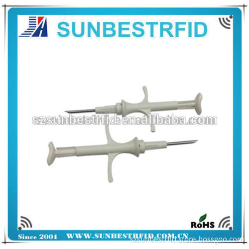 ISO11784/785 FDX-B Animal glass Transponder with Syringe